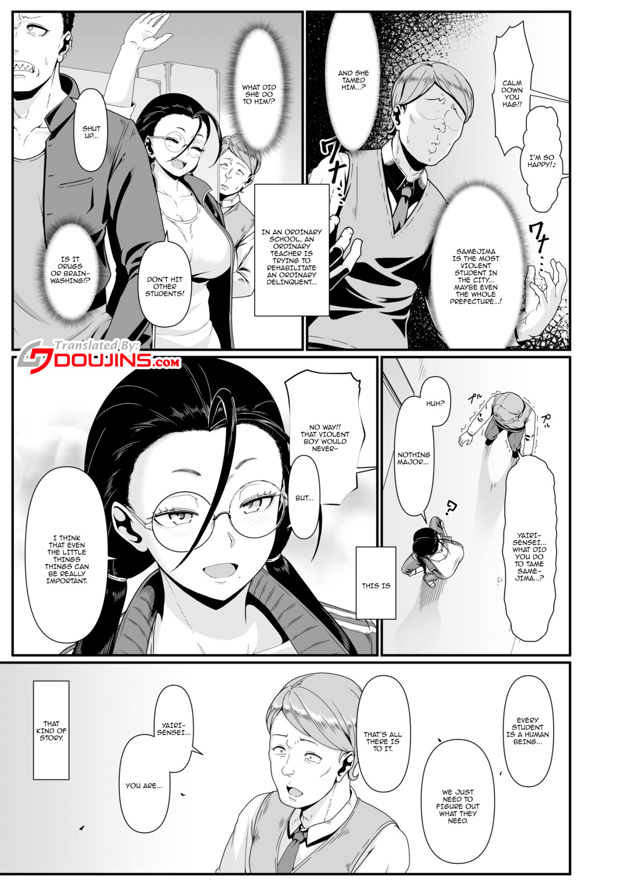 Hentai Manga Comic-Slut! (1) ~ Yairi Mitsuko-sensei's Life Guidance ~-Read-4